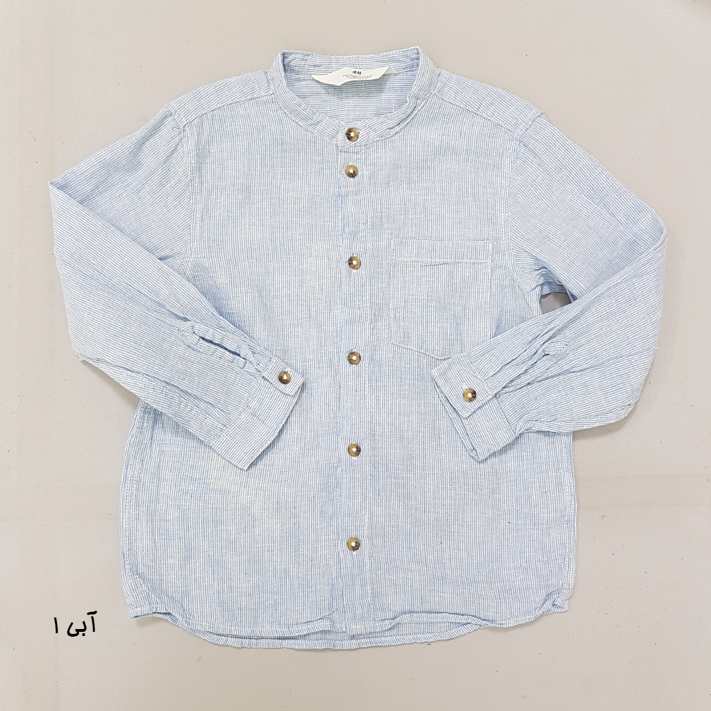 پیراهن پسرانه 31107 سایز 1.5 تا 10 سال مارک H&M