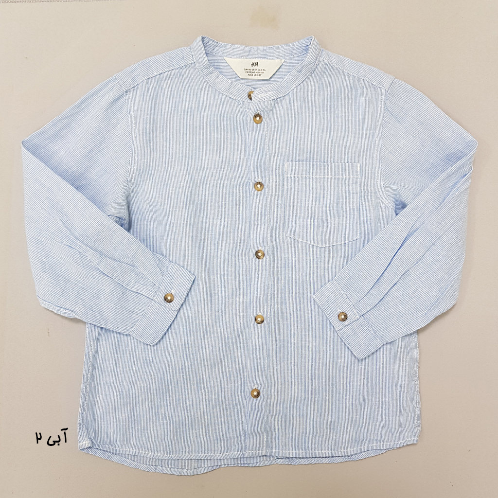 پیراهن پسرانه 31107 سایز 1.5 تا 10 سال مارک H&M