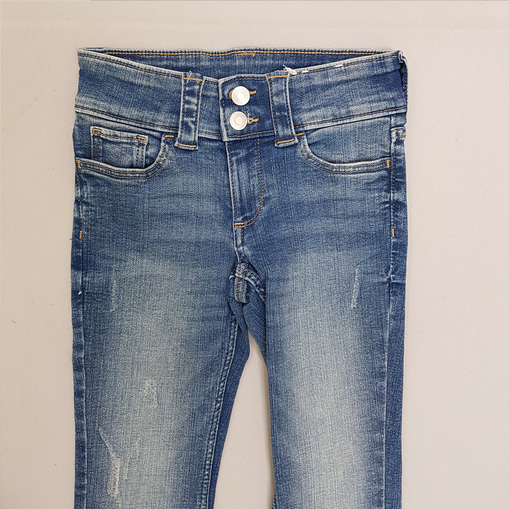 شلوار جینز دخترانه 31114 سایز 9 تا 15 سال مارکh&m