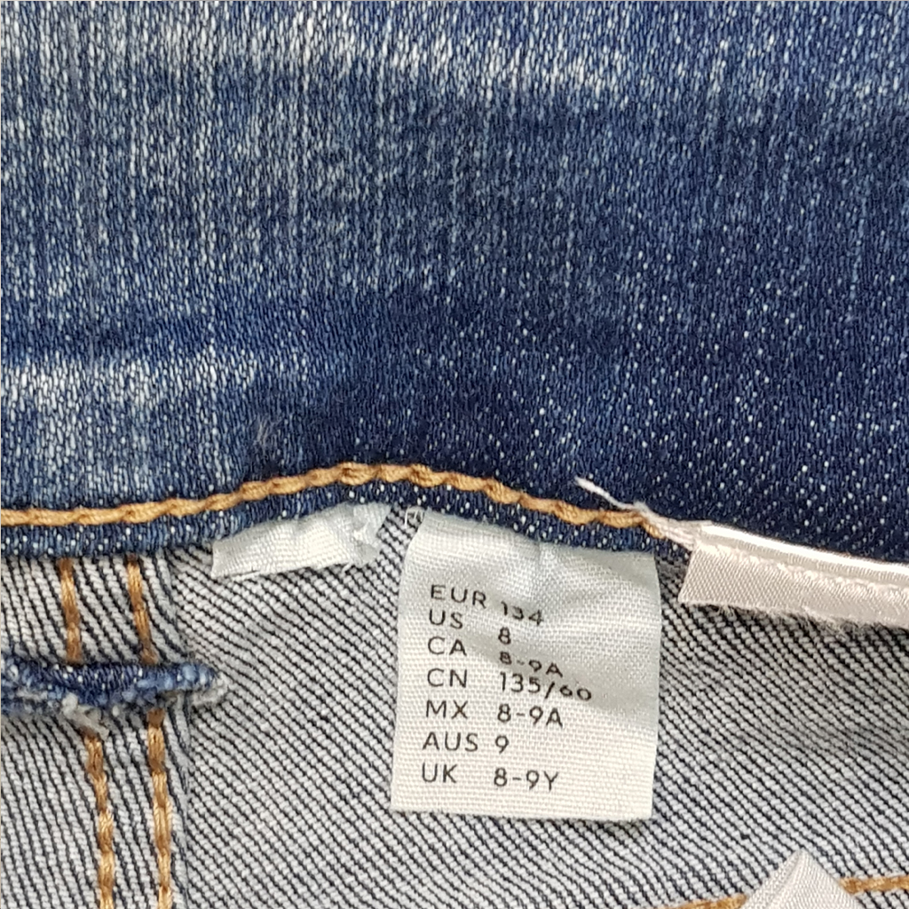 شلوار جینز دخترانه 31114 سایز 9 تا 15 سال مارکh&m