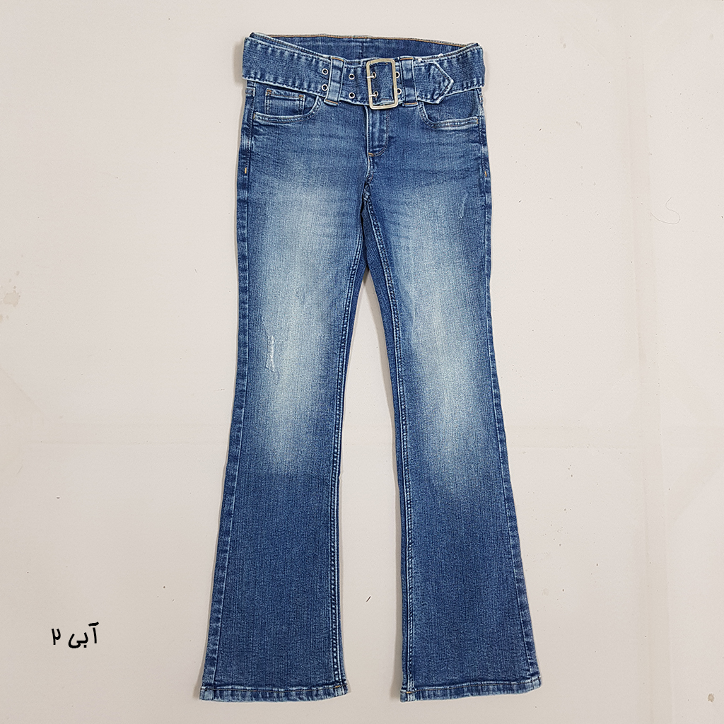 شلوار جینز دخترانه 31114 سایز 9 تا 15 سال مارکh&m
