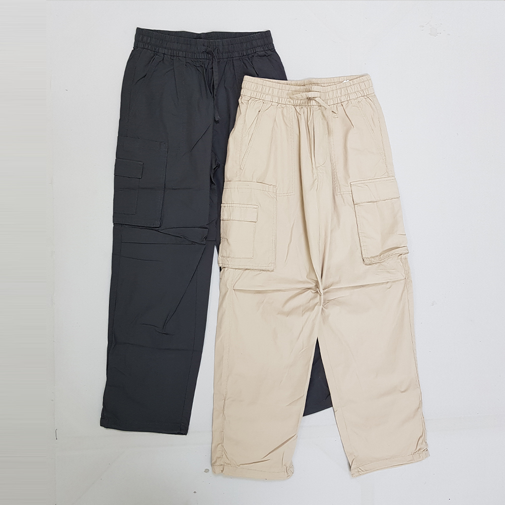 شلوار کتان پسرانه 31094 سایز 8 تا 15 سال مارک H&M