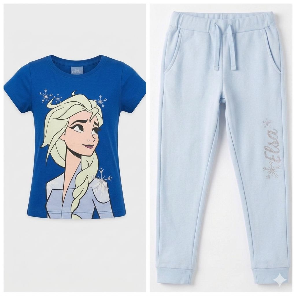 ست دخترانه 31285 سایز 5 تا 10 سال مارک Disney