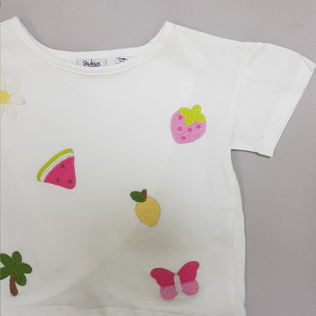 کراپ دخترانه 31362 سایز 3 تا 10 سال مارک BLUKIDS