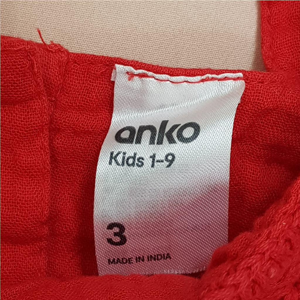سارافون دخترانه 31455 سایز 2 تا 9 سال مارک ANKO