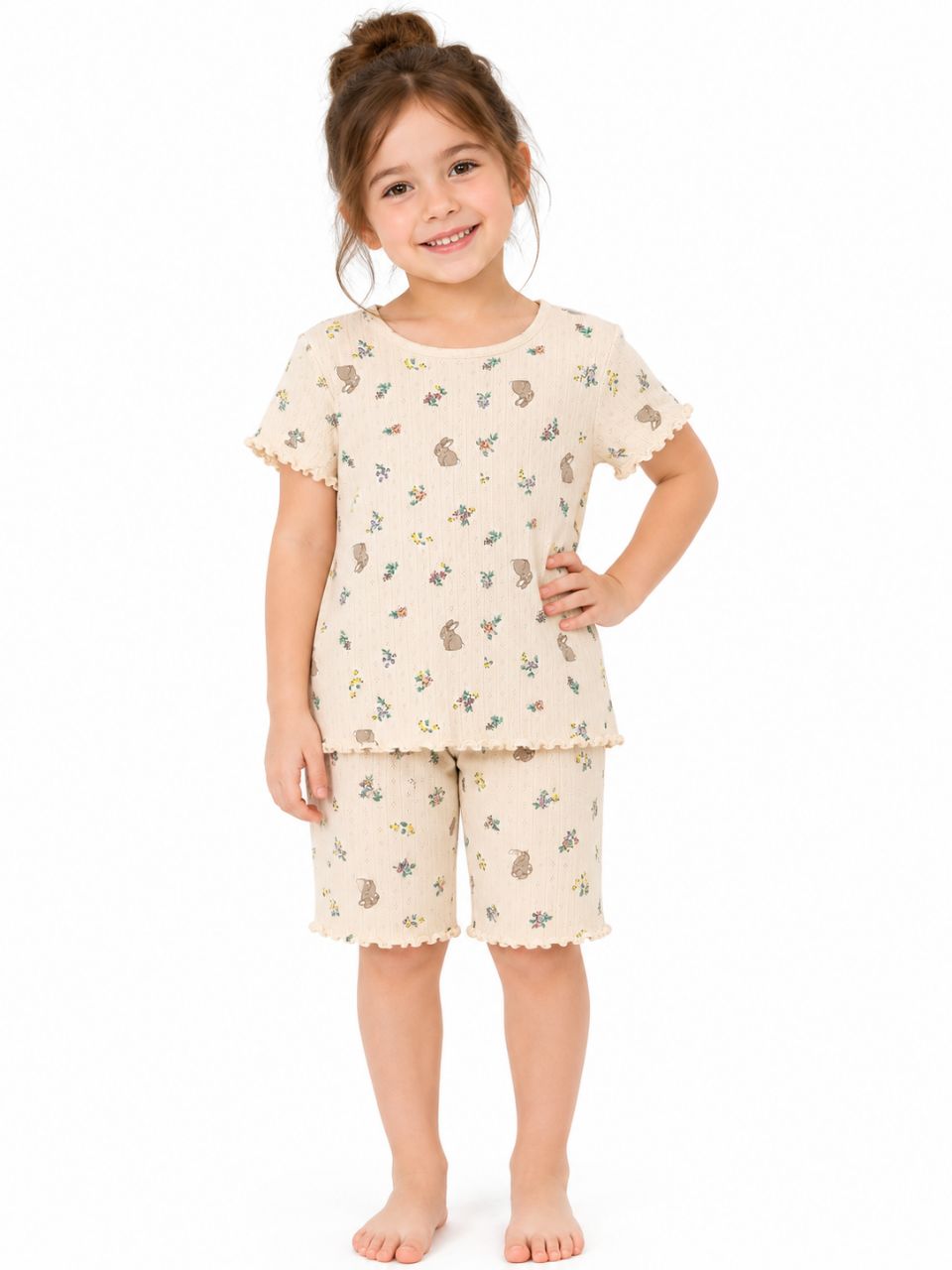 ست دخترانه 31375 سایز 5 تا 12 سال کد 2