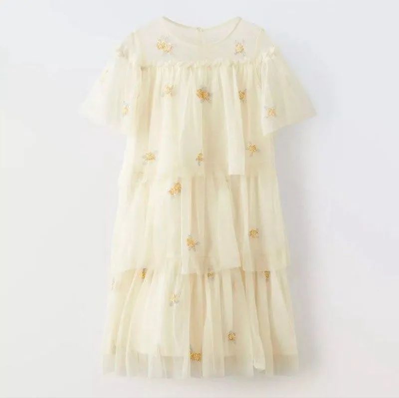 سارافون دخترانه 31492 سایز 2 تا 12 سال