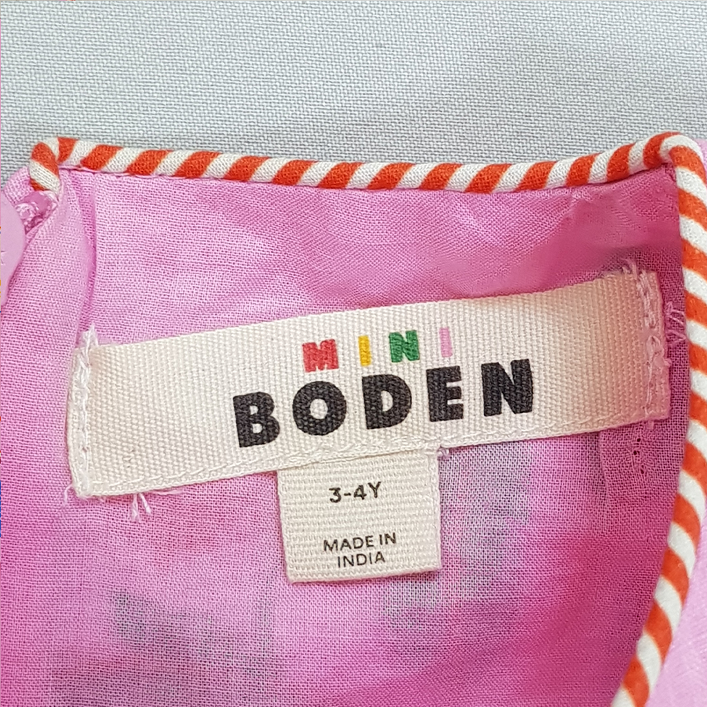 سارافون دخترانه 31503 سایز 2 تا 12 سال کد 4 مارک Mini Boden