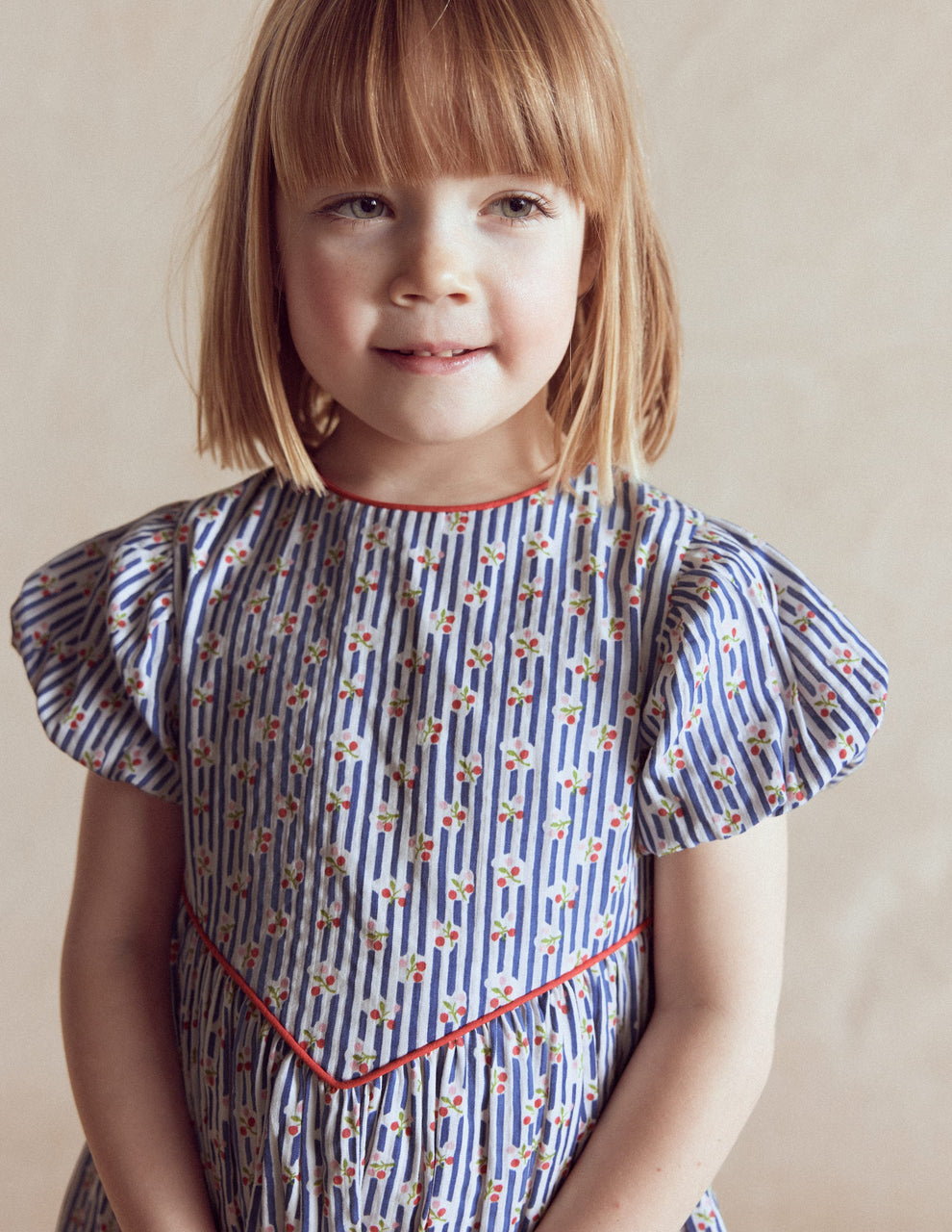 سارافون دخترانه 31503 سایز 4 تا 6 سال کد 7 مارک Mini Boden