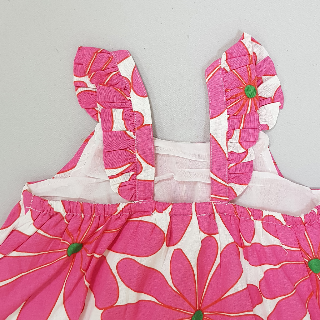 سارافون دخترانه 31503 سایز 2 تا 7 سال کد 9 مارک Mini Boden