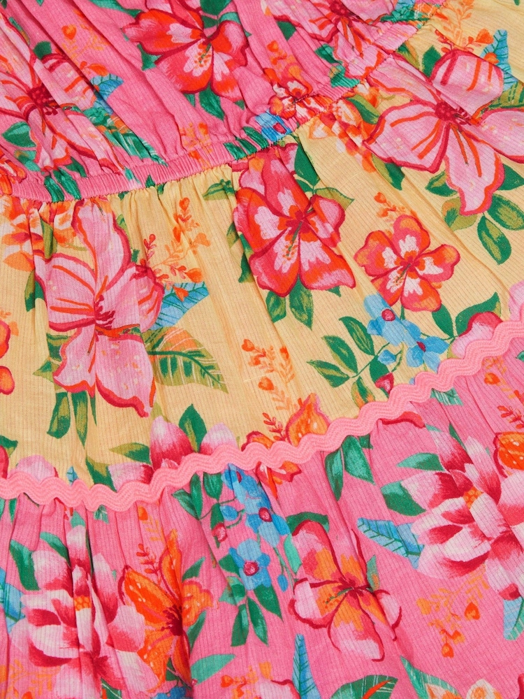 سارافون دخترانه 31503 سایز 5 تا 10 سال کد 10 مارک Mini Boden