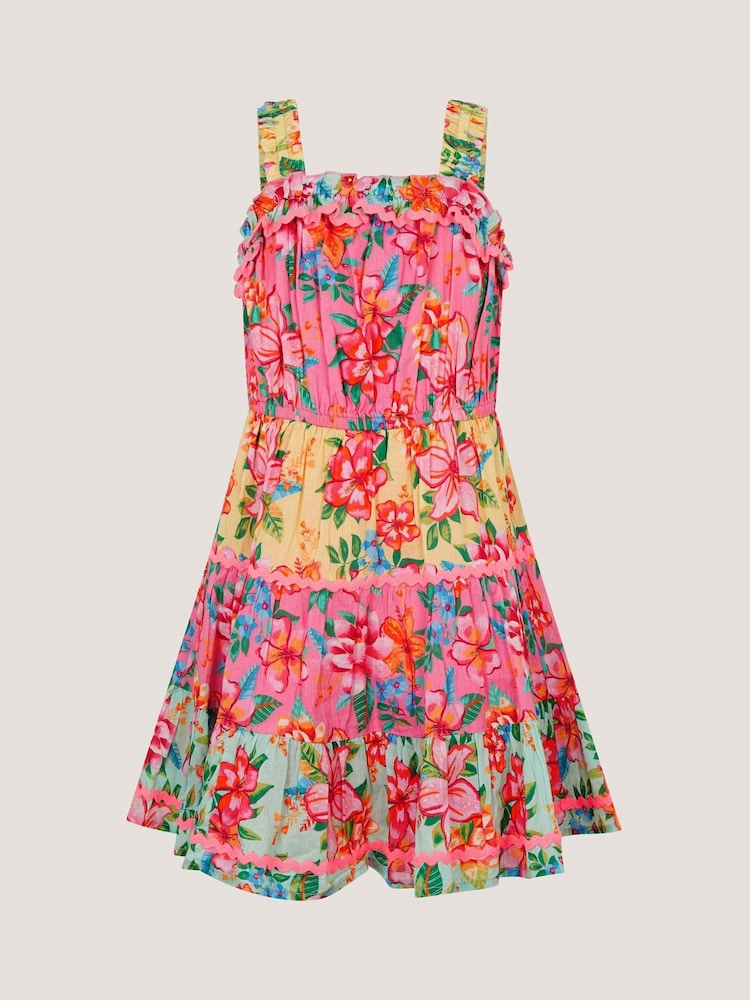 سارافون دخترانه 31503 سایز 5 تا 10 سال کد 10 مارک Mini Boden