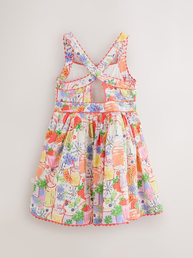 سارافون دخترانه 31503 سایز 5 تا 10 سال کد 10 مارک Mini Boden