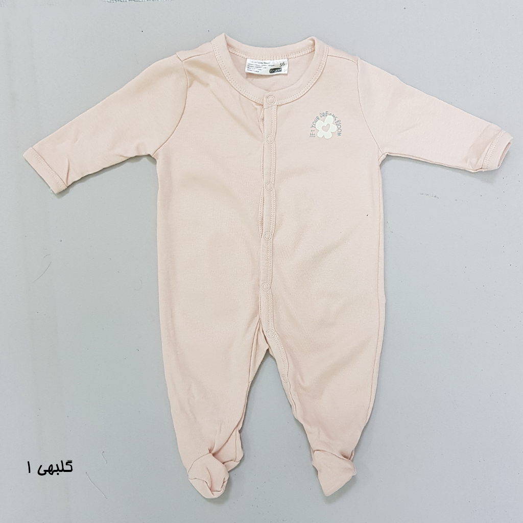 سرهمی دخترانه 31616 سایز 1 تا 24 ماه کد 3 مارک Ergee