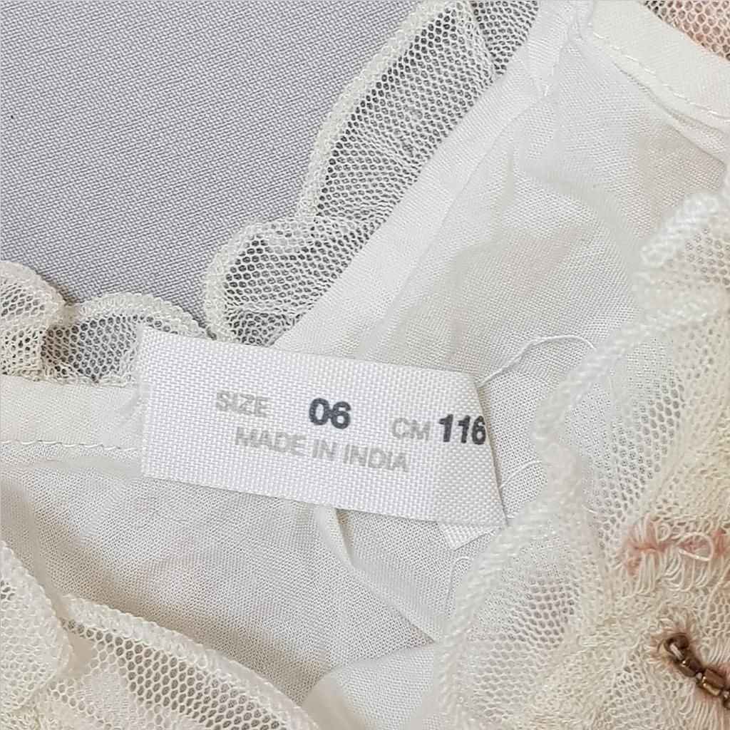 سارافون دخترانه 31571 سایز 6 تا 14 سال مارک ZARA