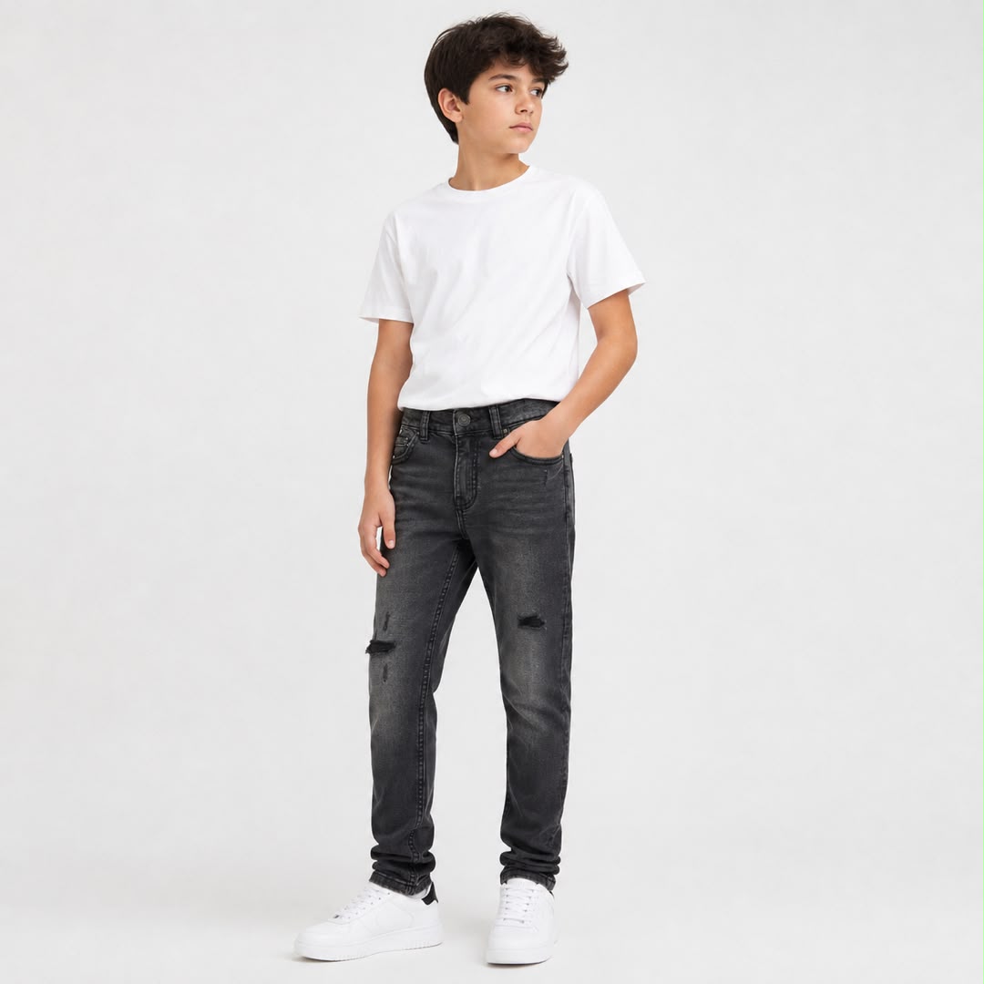 شلوار جینز پسرانه 28462 سایز 1.5 تا 12 سال کد 20 مارک ZARA