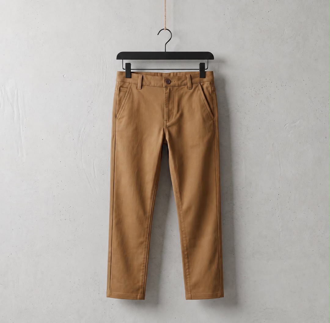 شلوار کتان پسرانه 31724 سایز 2 تا 12 سال کد 1 مارک M&S
