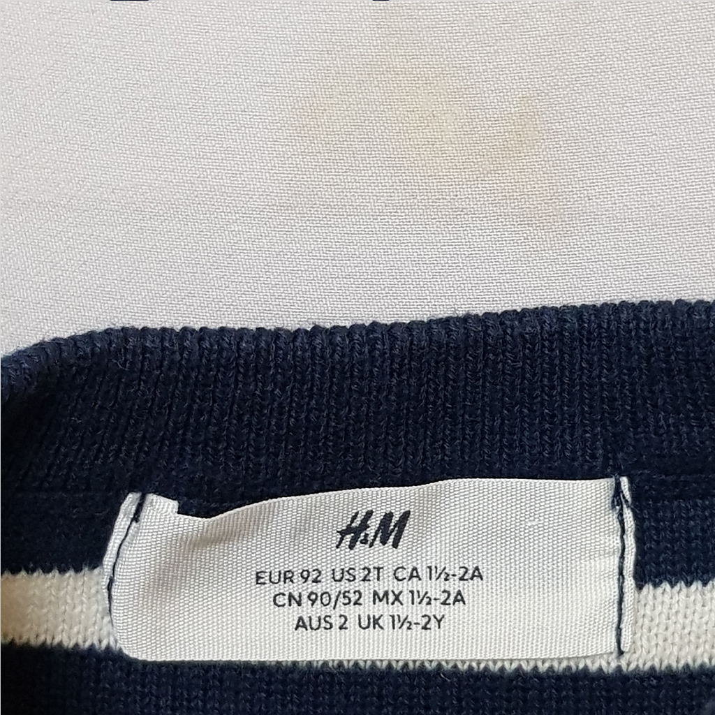 بافت پسرانه 31704 سایز 2 تا 12 سال مارک H&M