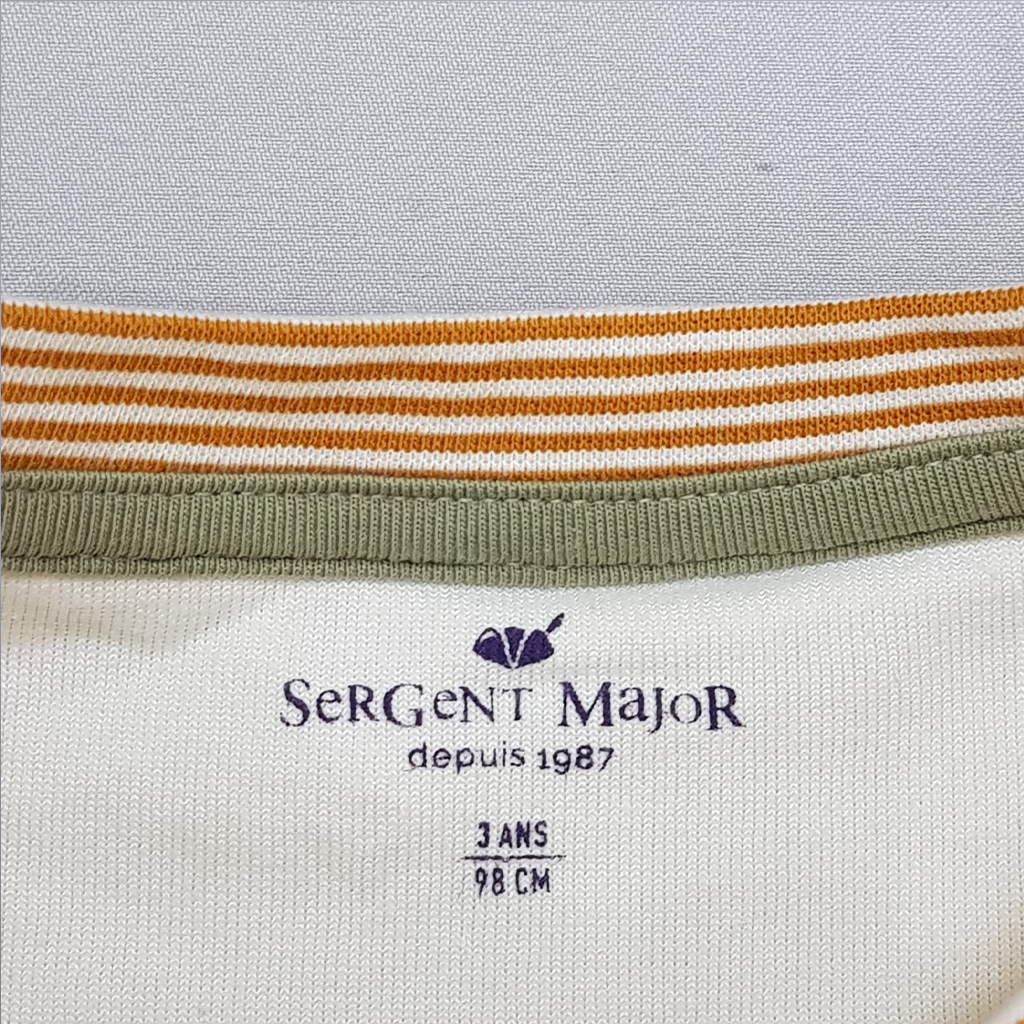 بلوز مخمل پسرانه 31727 سایز 3 تا 7 سال مارک Sergent Major