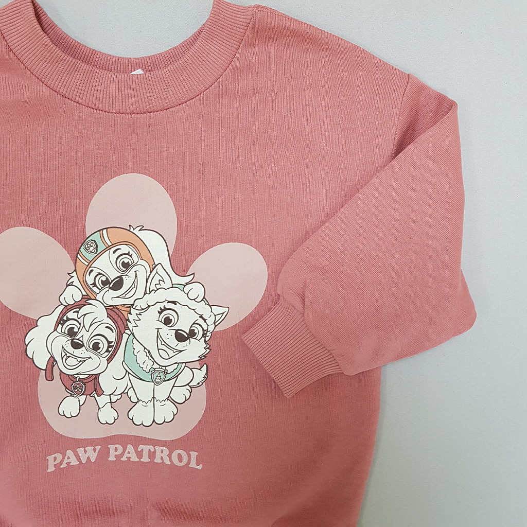 پلیور دخترانه 31701 سایز 2 تا 5 سال کد 8 مارک PAW