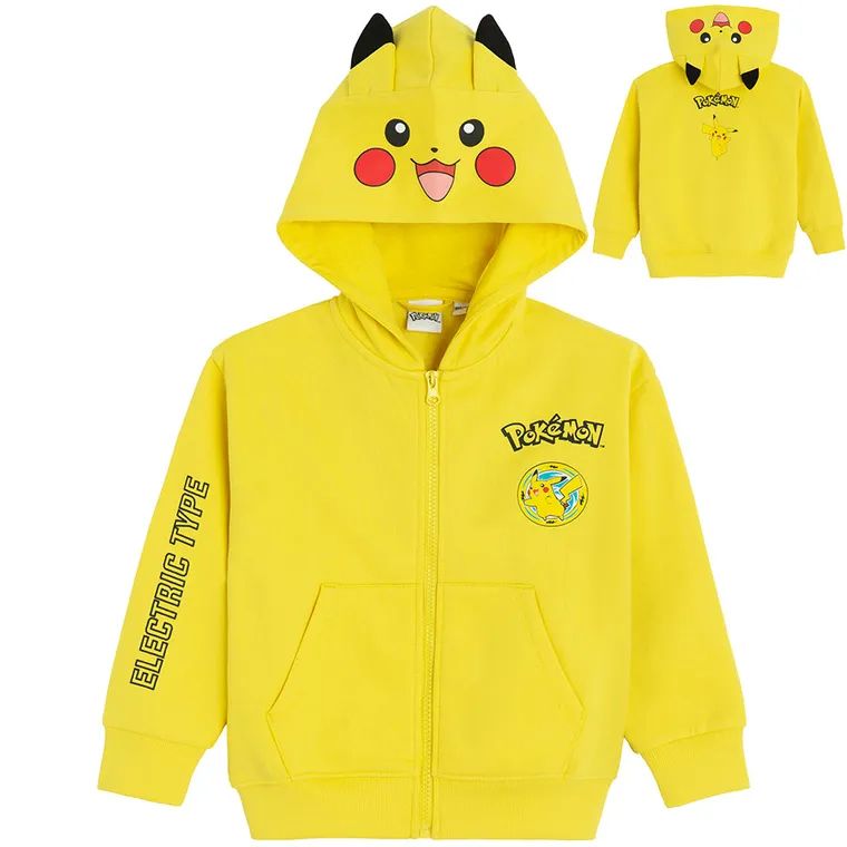 سویشرت پسرانه 31866 سایز 4 تا 8 سال مارک POKEMON   *