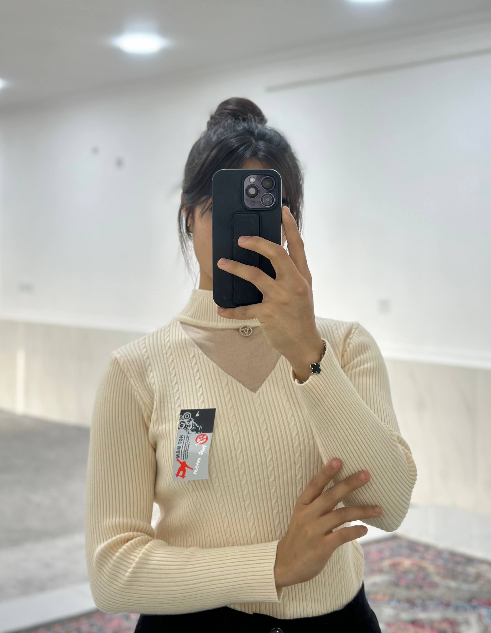 بلوز بافت زنانه کد 420418
