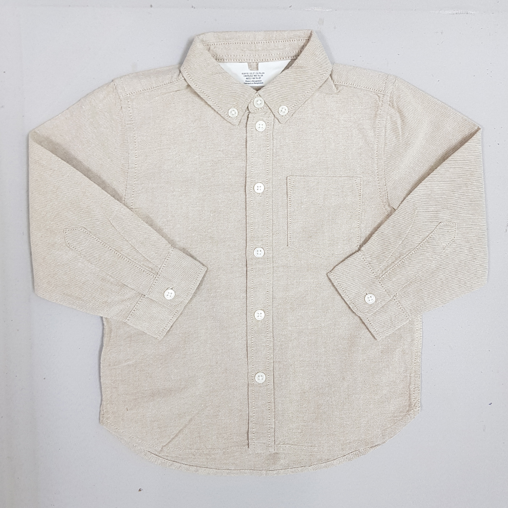 پیراهن پسرانه 31850 سایز 1.5 تا 11 سال مارک H&M