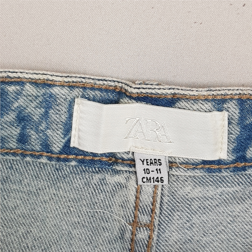شلوار جینز دخترانه 31810 سایز 6 تا 16 سال مارک ZARA
