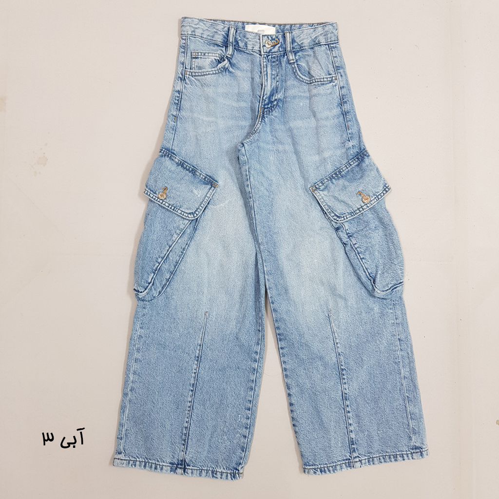 شلوار جینز دخترانه 31810 سایز 6 تا 16 سال مارک ZARA