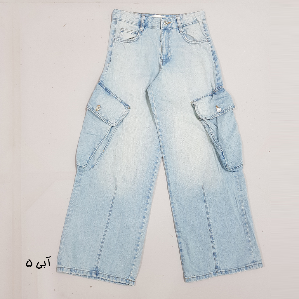 شلوار جینز دخترانه 31810 سایز 6 تا 16 سال مارک ZARA