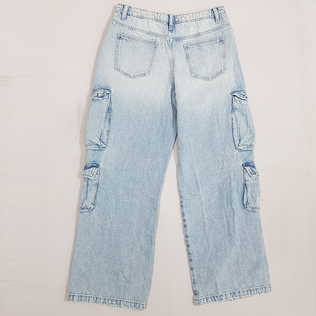 شلوار جینز دخترانه 31810 سایز 6 تا 16 سال مارک ZARA