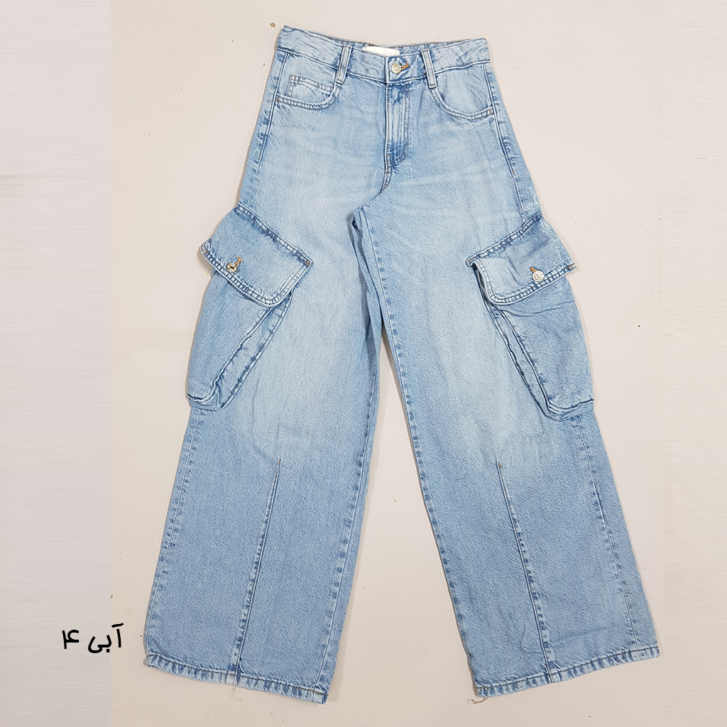 شلوار جینز دخترانه 31810 سایز 6 تا 16 سال مارک ZARA   *
