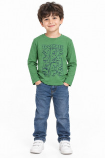 بلوز پسرانه 31814 سایز 4 تا 8 سال مارک Blukids