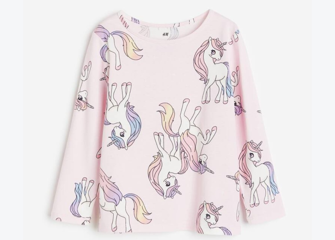 بلوز دخترانه 31812 سایز 1.5 تا 10 سال مارک H&M