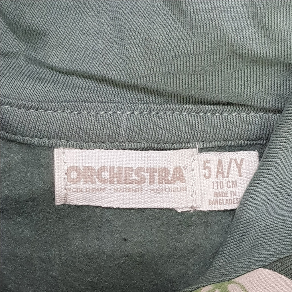 هودی توپنبه ای دخترانه 31961 سایز 4 تا 12 سال مارک Orchestra