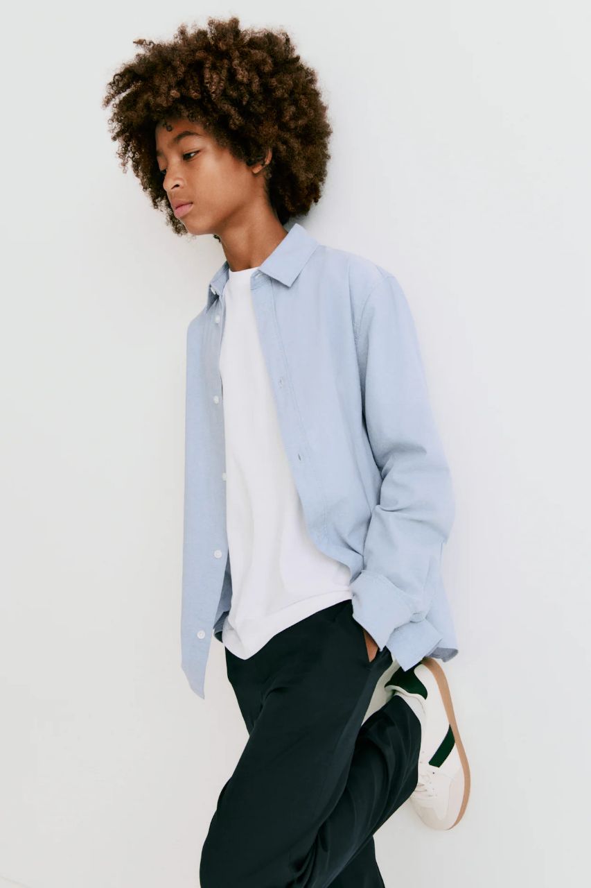 پیراهن پسرانه 31976 سایز 8 تا 15 سال مارک H&M