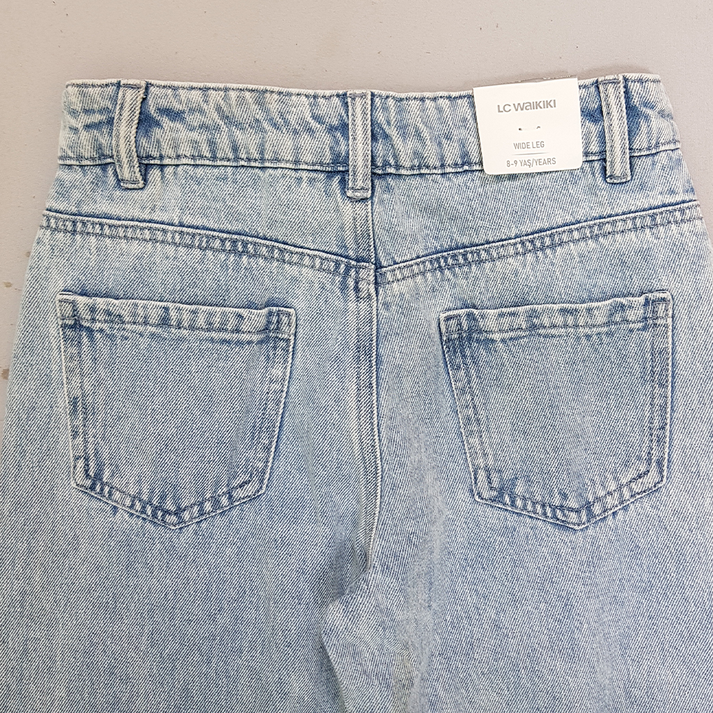 شلوار جینز دخترانه 32143 سایز 7 تا 14 سال مارک LC WAIKIKI
