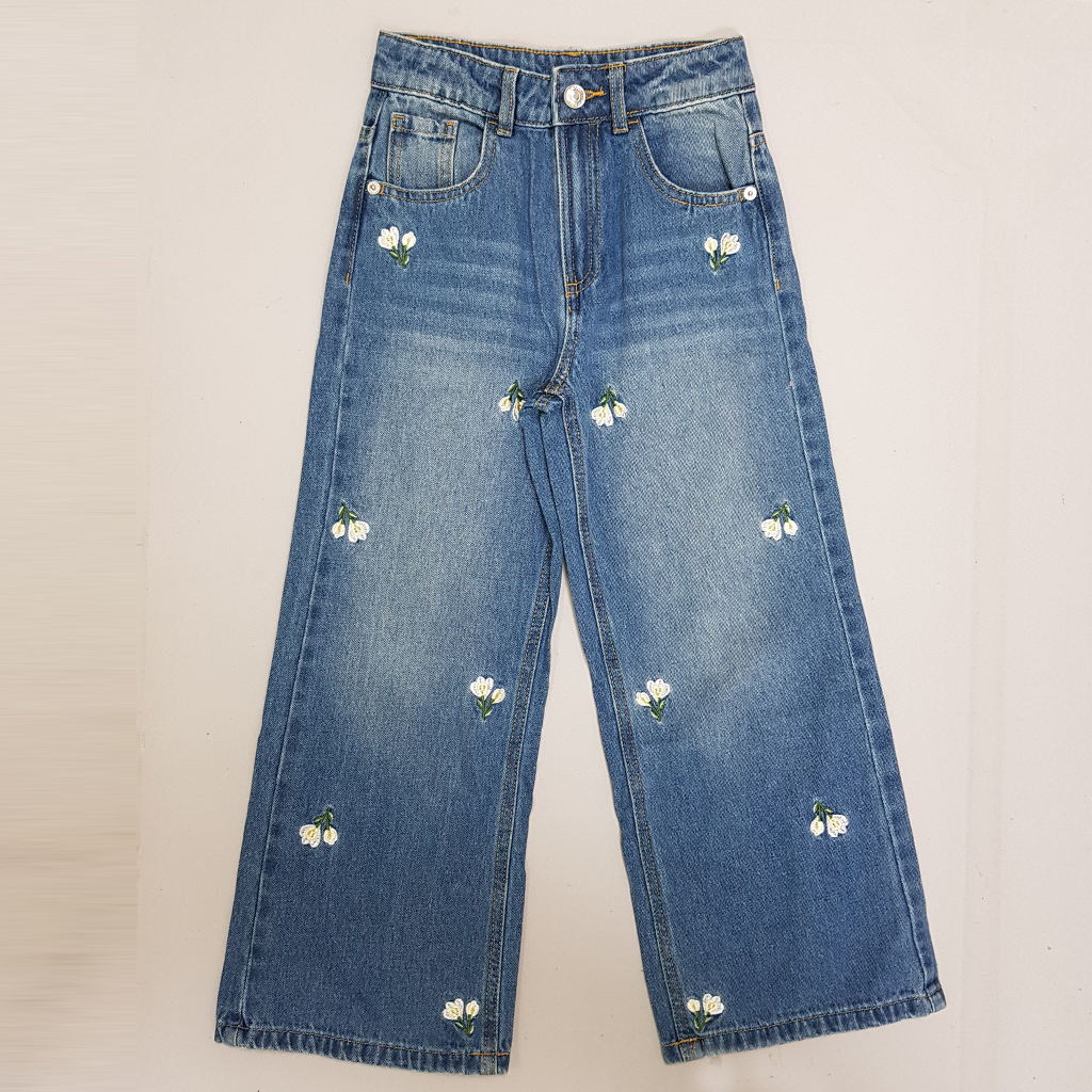 شلوار جینز دخترانه 32136 سایز 7 تا 13 سال مارک LC WAIKIKI