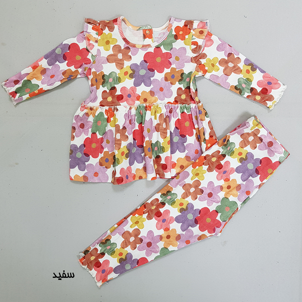 ست دخترانه 32099 سایز 9 ماه تا 12 سال کد 2 مارک NEXT