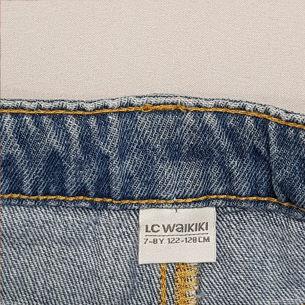شلوار جینز دخترانه 32138 سایز 7 تا 13 سال مارک LC WAIKIKI   *