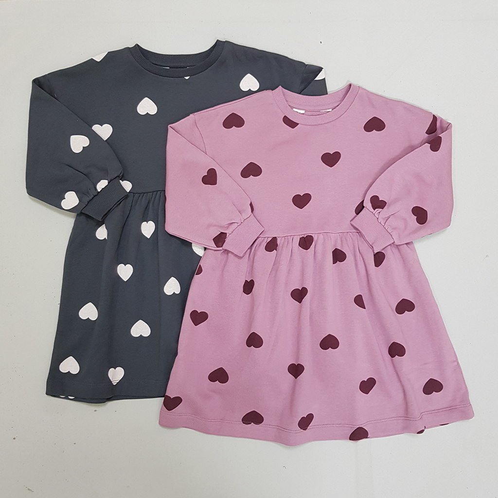 سارافون دخترانه 32198 سایز 1.5 تا 10 سال مارک H&M