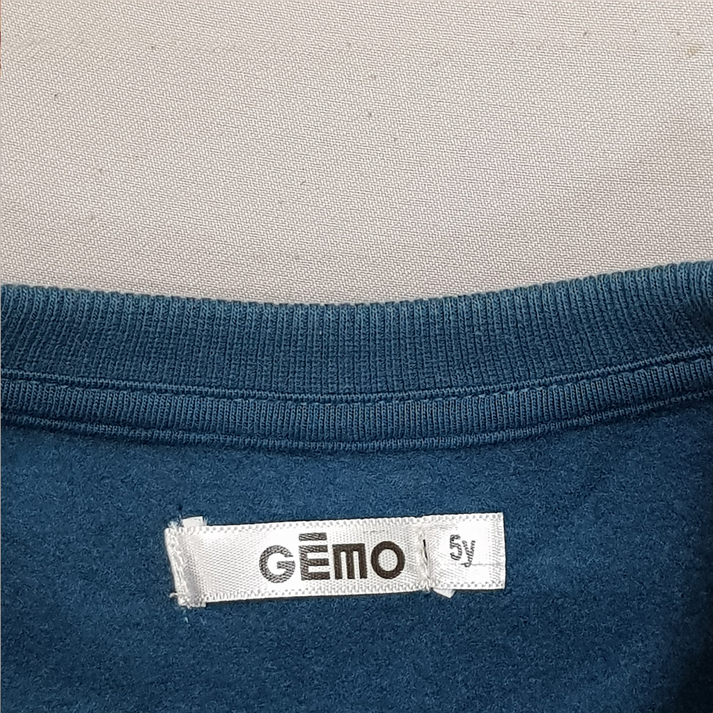 پلیور توپنبه ای پسرانه 32300 سایز 4 تا 12 سال مارک GEMO