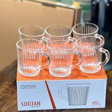 فنجان دسته دار چایی خوری سوجان 6عددی کد802362