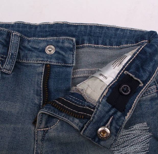 شلوار جینز دخترانه 110295 سایز 3 تا 10 سال مارک DENIM