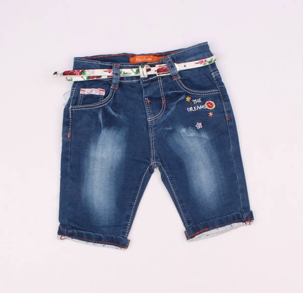 شلوارک دخترانه 110236 سایز 2 تا 10 سال مارک DENIM