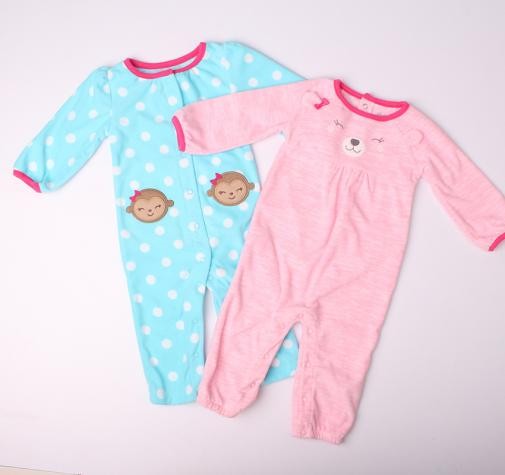 سرهمی مخمل دخترانه 12244 سایز بدوتولد تا 18 ماه Carters