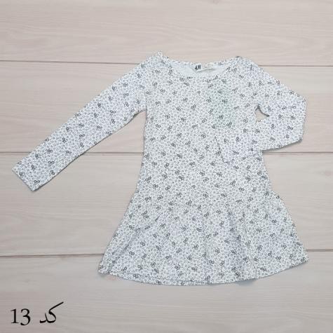 سارافون دخترانه 19928 سایز 1.5 تا 8 سال مارک H&M