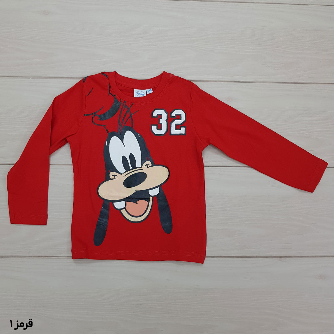 بلوز پسرانه 21056 سایز 3 تا 8 سال مارک DISNEY