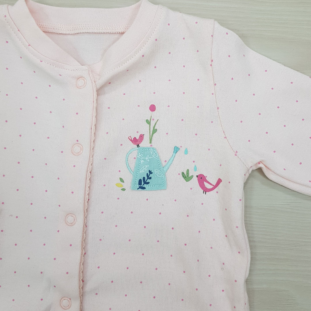 سرهمی جورابدار دخترانه 21673 سایز 9 تا 36 ماه کد 9 مارک MOTHERCARE