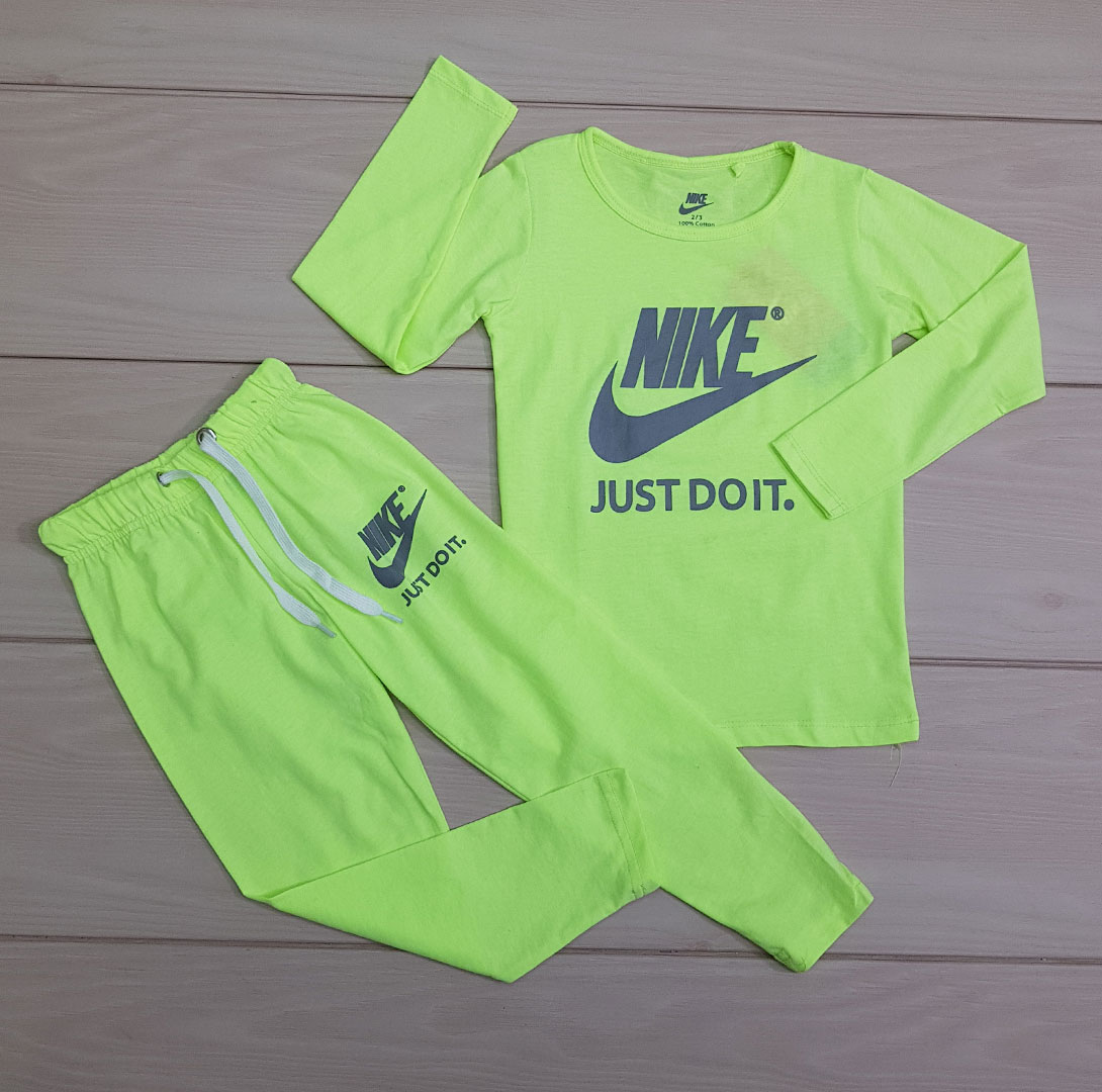 ست دخترانه 22040 سایز 2 تا 8 سال مارک NIKE